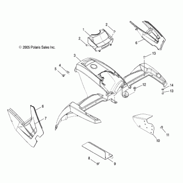 CAB, FRONT - A06MH68AQ/AT/AX/AY/AZ (4999200229920022A04)
