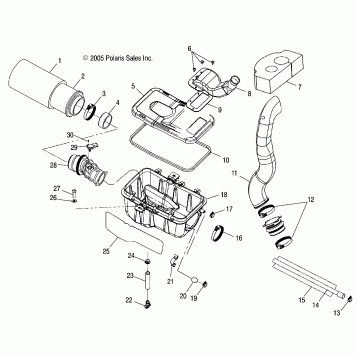 AIR BOX - A06MH68AQ/AT/AX/AY/AZ (4999200229920022A10)
