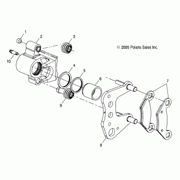 BRAKE, FRONT - A07MH68AX/AY/AZ (4999200229920022B02)