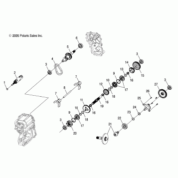 GEARCASE, INTERNAL - A06MH68AA/AD/AF (4999200229920022C14)