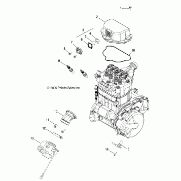 ENGINE, THROTTLE BODY MOUNTING - A07MH68AX/AY/AZ (4999200229920022D08)