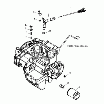 ENGINE, DIPSTICK and OIL FILTER - A07MH68AX/AY/AZ (4999200229920022D10)