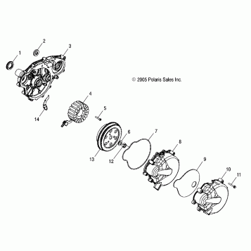 ENGINE, MAGNETO - A07MH68AX/AY/AZ (4999200229920022D13)