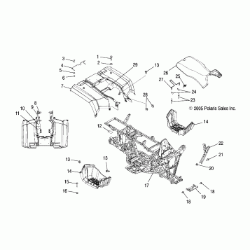 CAB, REAR and SEAT - A06MH76AL/AQ/AT/AX/AY/AZ (4999200299920029A03)