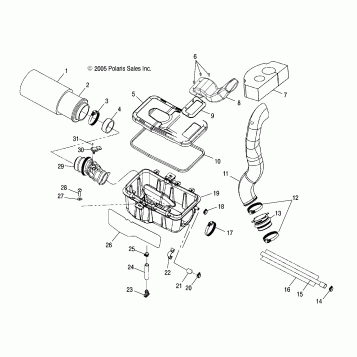 AIR BOX - A06MH76AL/AQ/AT/AX/AY/AZ (4999200299920029A13)