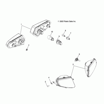 ELECTRICAL, TAILLAMPS/HEADLIGHTS - A07MH76AL/AQ/AX/AY/AZ/A2/MN76AF/AT/AY (4999200299920029C02)