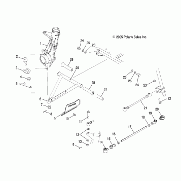 A-ARM and STRUT MOUNTING - A05JD32EA (4999200299920029C03)