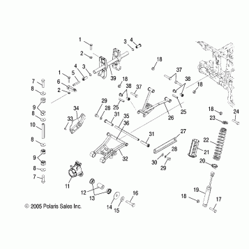 SUSPENSION, REAR - A06MH76AL/AQ/AT/AX/AY/AZ (4999200299920029C11)
