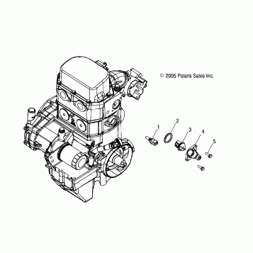 ENGINE, MANIFOLD and THERMOSTAT - A07MH76AL/AQ/AX/AY/AZ/A2/MN76AF/AT/AY (4999200299920029D07)
