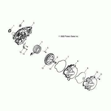 ENGINE, MAGNETO - A07MH76AL/AQ/AX/AY/AZ/A2/MN76AF/AT/AY (4999200299920029D14)