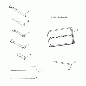 TOOL KIT - A07MH76AL/AQ/AX/AY/AZ/A2/MN76AF/AT/AY (4999200299920029E02)