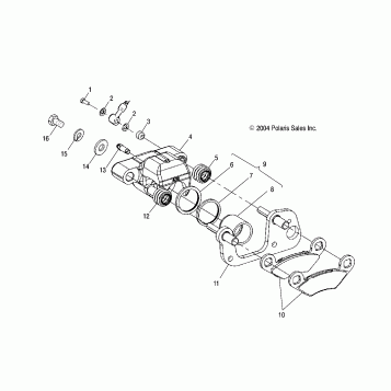 FRONT BRAKE - A05CA32AA/AB/AC/FA (4999200489920048B04)