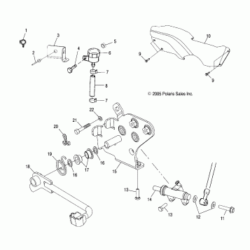 BRAKE, REAR MASTER CYLINDER - A06BA25CA (4999201499920149B06)