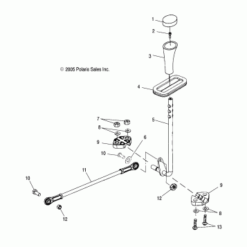 GEAR SELECTOR - A06BG50AA/FA (4999201499920149C02)