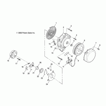 RECOIL STARTER - A04BA25CA/CB (4999201499920149C09)