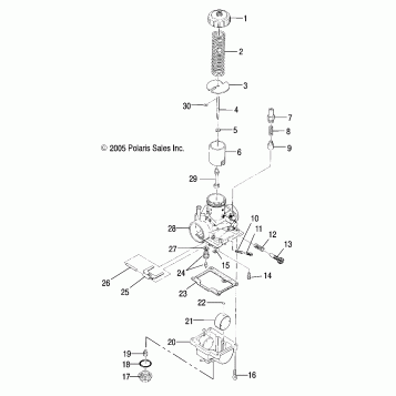CARBURETOR - A04BA25CA/CB (4999201499920149C11)