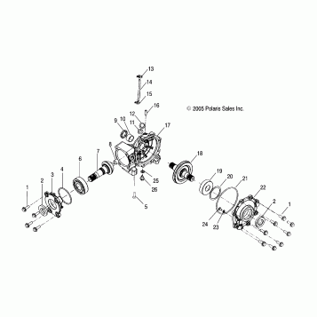 HOUSING, FRONT - A06BG50AA/FA (4999201549920154B01)