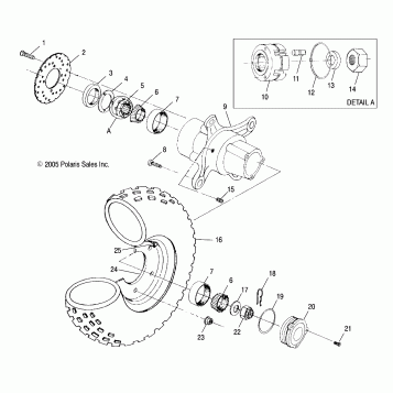 WHEEL, FRONT - A06BG50AA/FA (4999201549920154B05)