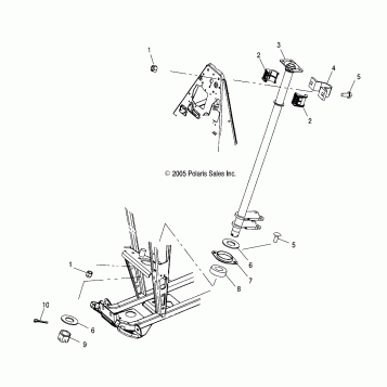 STEERING POST - A07BG50AA/FA (4999201549920154B07)