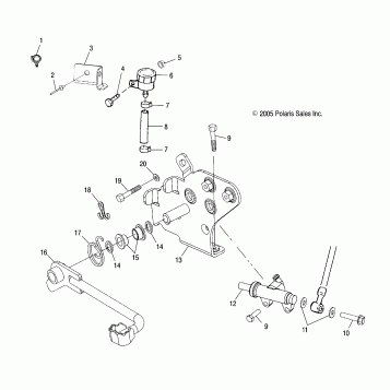 BRAKE, REAR MASTER CYLINDER - A06BG50AA/FA (4999201549920154B12)