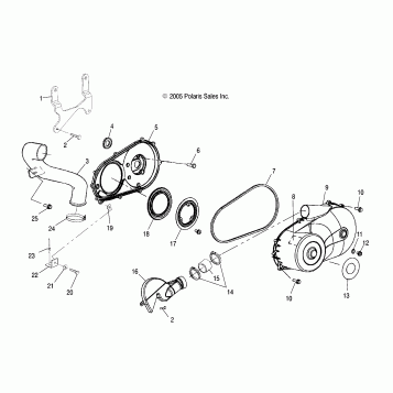 CLUTCH COVER - A06BG50AA/FA (4999201549920154C05)