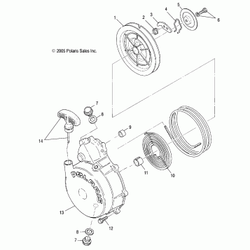 RECOIL STARTER - A06BG50AA/FA (4999201549920154D04)