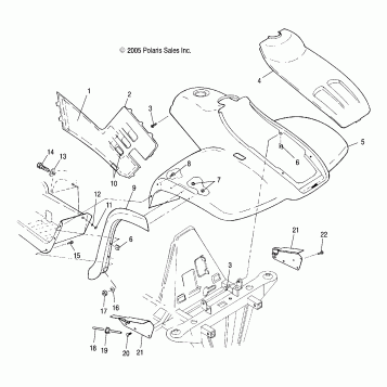 CAB, FRONT - A06CL50AA (4999201649920164A03)