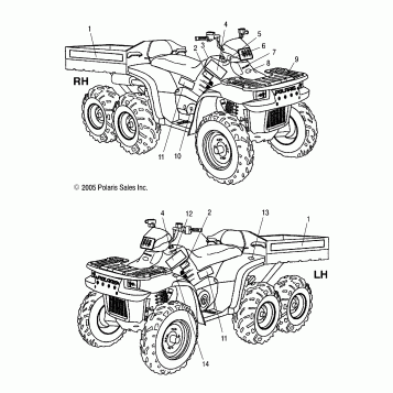 DECALS - A06CL50AA (4999201649920164A05)