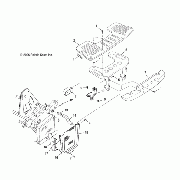 RACK, FRONT and BUMPER MOUNTING - A06CL50AA (4999201649920164A06)