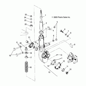 STRUT, FRONT - A06CL50AA (4999201649920164B02)