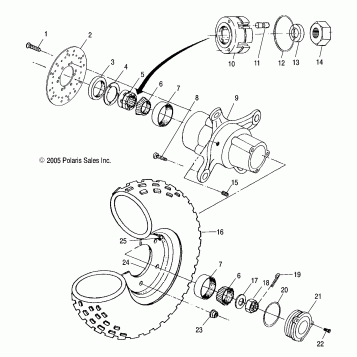 WHEELS, FRONT - A08CL50AA (4999201649920164B03)