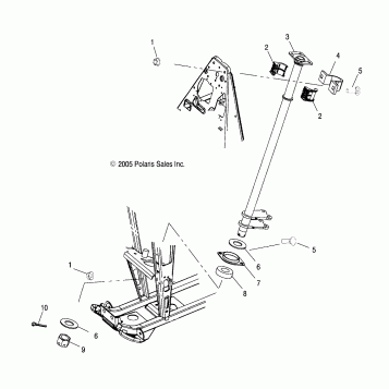 STEERING POST - A07CL50AA (4999201649920164B06)
