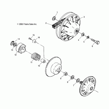 CLUTCH, DRIVEN - A07CL50AA (4999201649920164C04)