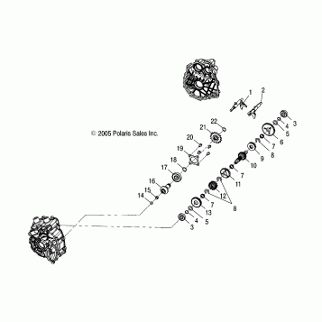 TRANSMISSION, INTERNAL - A07CL50AA (4999201649920164C14)