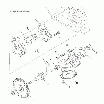 OIL PUMP - A03CD50FB (4999201649920164D12)