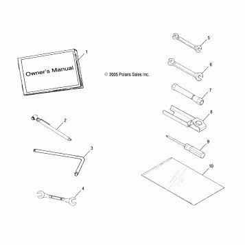 TOOL KIT - A07CL50AA (4999201649920164E03)
