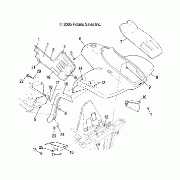 CAB, FRONT - A06CD32AA/AB/AC (4999201699920169A05)