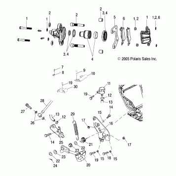 REAR BRAKE - A04CD32AA/AB/AC/FB (4999201699920169A11)
