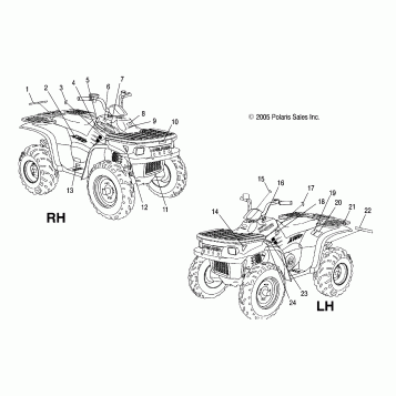 DECALS - A06CD32AA/AB/AC (4999201699920169A12)