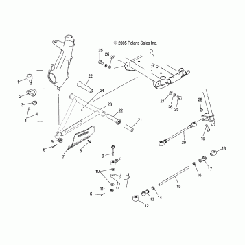 A-ARM/STRUT MOUNTING - A06CD32AA/AB/AC (4999201699920169B11)