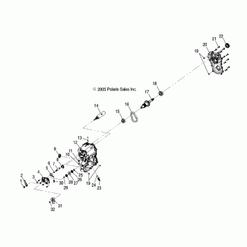 GEARCASE - A06CD32AA/AB/AC (4999201699920169C04)