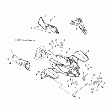 CAB, FRONT and SIDE PANELS - A06GJ50AA/AB/AC (4999201849920184A05)