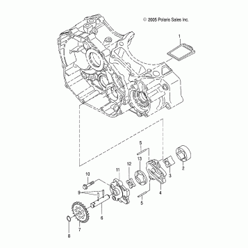 OIL PUMP - A06GJ50AA/AB/AC (4999201849920184C09)