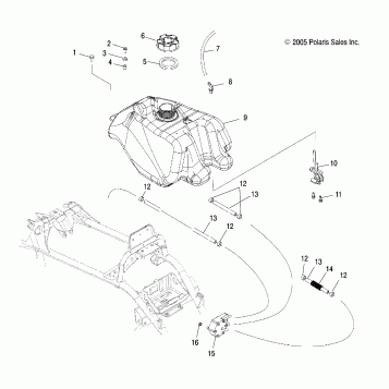 FUEL TANK - A06GP50AA (4999201899920189B01)