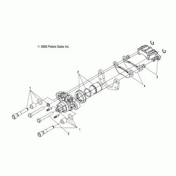 BRAKE CALIPERS, REAR - A07GP52AA/AB (4999201899920189B12)