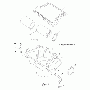 AIR INTAKE - A07GP50AA/AB (4999201899920189C02)