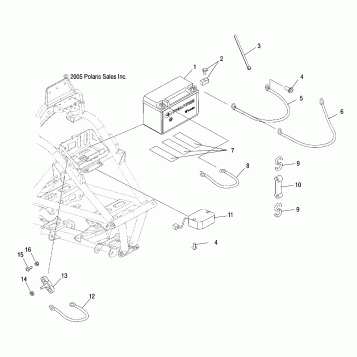 BATTERY - A07GP52AA/AB (4999201899920189C04)
