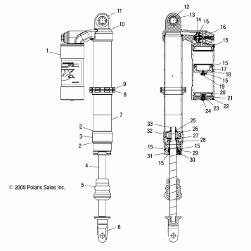 SHOCK, REAR - A06GP50AB (4999201899920189C06)