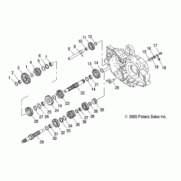 TRANSMISSION - A07GP50AA/AB (4999201899920189D06)