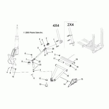 A-ARM, FRONT and TIE ROD - A06LB27AA/LD27AA/AB/AC/AD (4999202079920207B10)